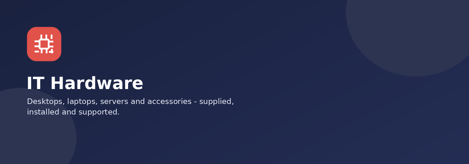IT Hardware IT Hardware services